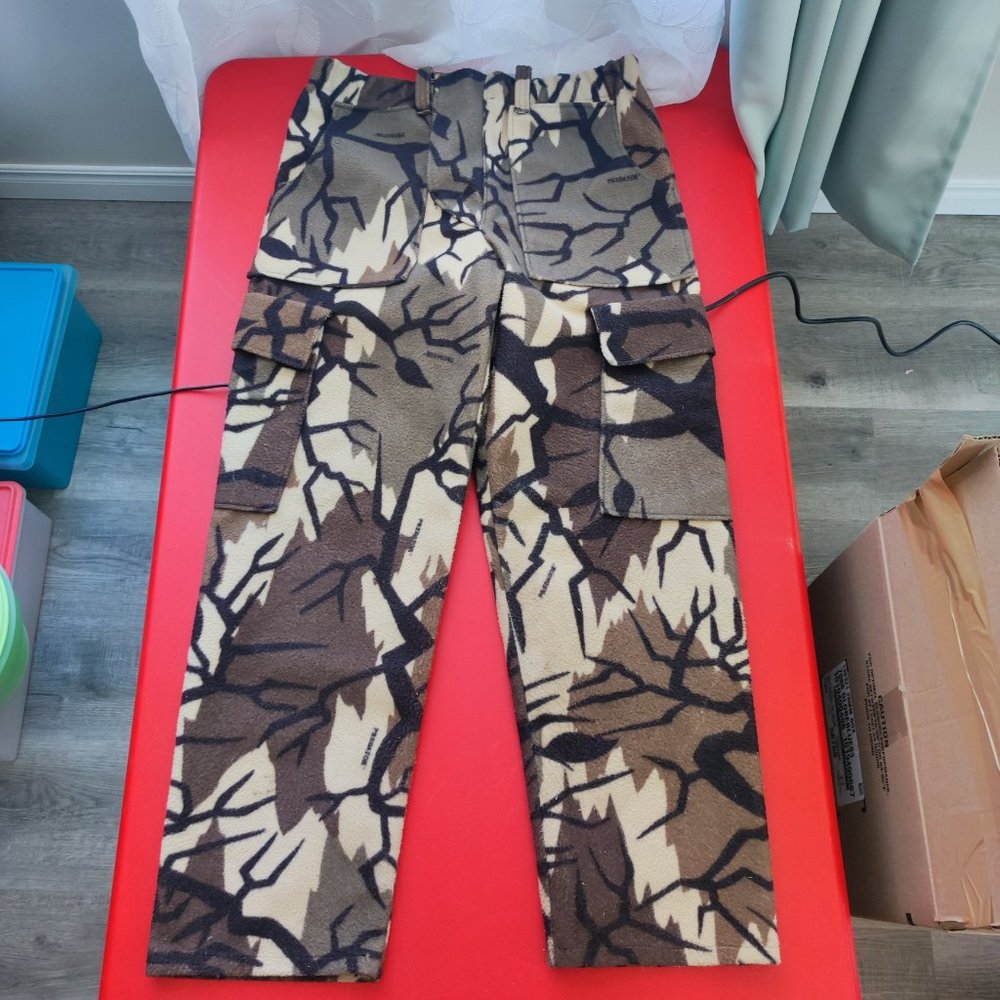 Tarantulas Fleece outdoor pants camo designed men's size M